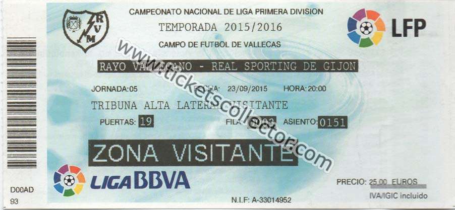 2015 rayo vallecano sporting